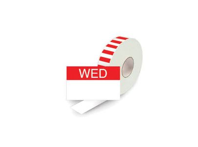 Single Line Day label Refill Weds 2