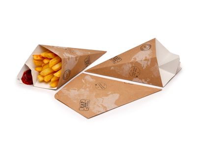 Hot Food Street Chip Cone 2