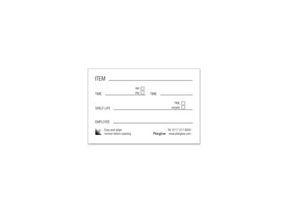 Shelf Life Label Block 2