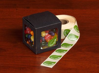 Roll Label Vegetarian 3