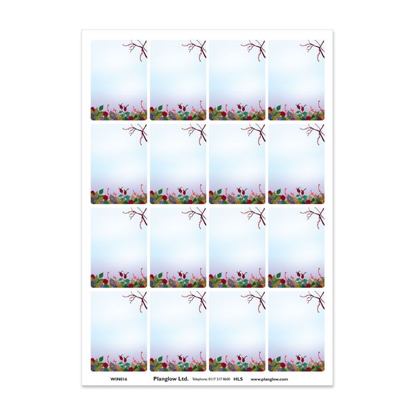 Seasons Winter Small Sheet