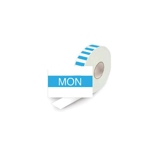 Double Line Day Label Refill Monday 2