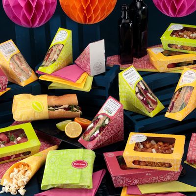 Colour Me Delicious: Colourful food packaging