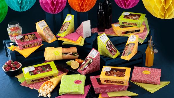 Colour Me Delicious: Colourful food packaging