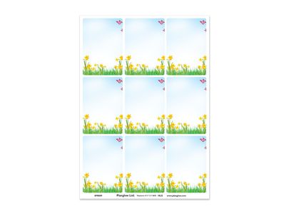 Seasons Spring Large Sheet