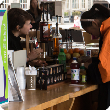 Cafe At Bristol using Planglow packaging and labels.