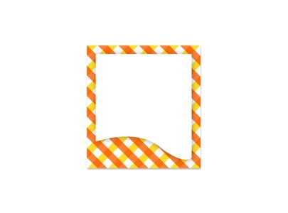 Gingham Orange