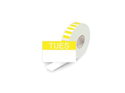 Single Line Day label Refill Tues 2