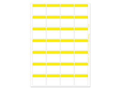 Cook Chill Small Yellow Sheet