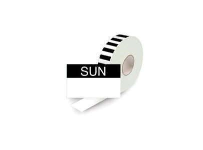 Single Line Day label Refill Sun 2