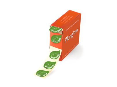 Roll Label Vegetarian 1