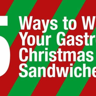 Christmas eco sandwich packaging