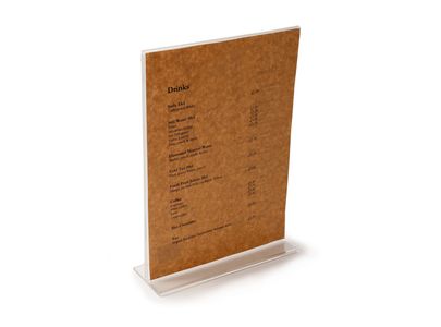 Simply Natural Menu Paper 1