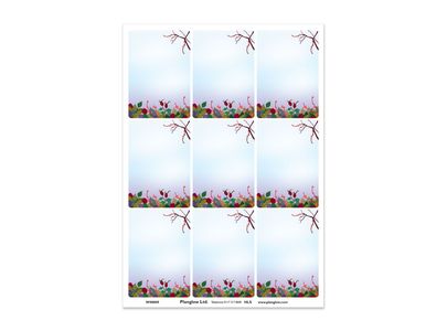 Seasons Winter Large Sheet